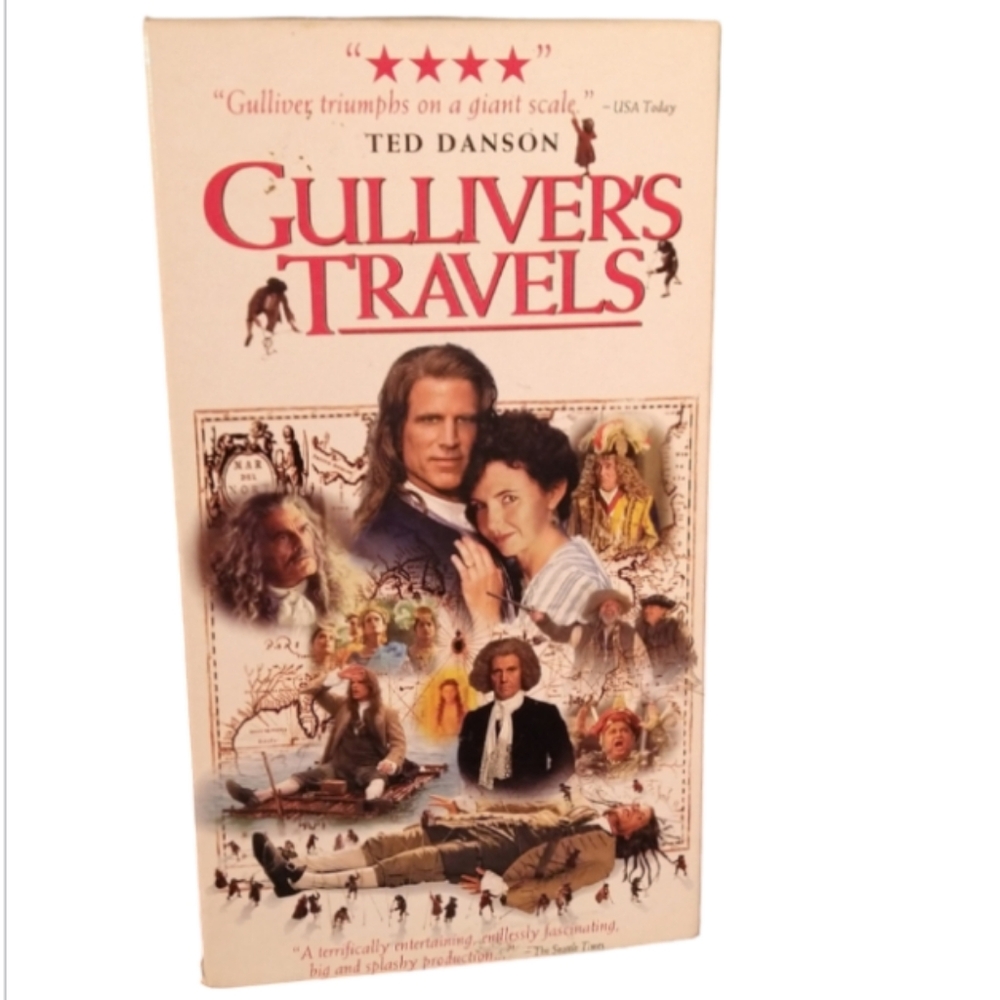 Gulliver's Travels starring Ted Danson VHS  tape set